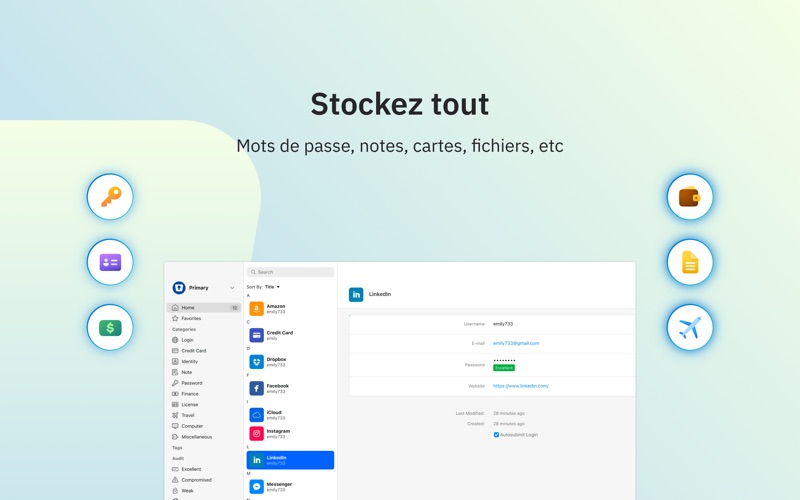 Screenshot #3 pour Enpass - Password Manager