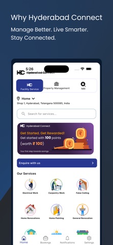 Hyd Connect screenshot