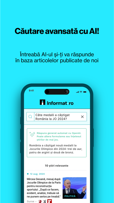 Informat.ro: your daily news Screenshot
