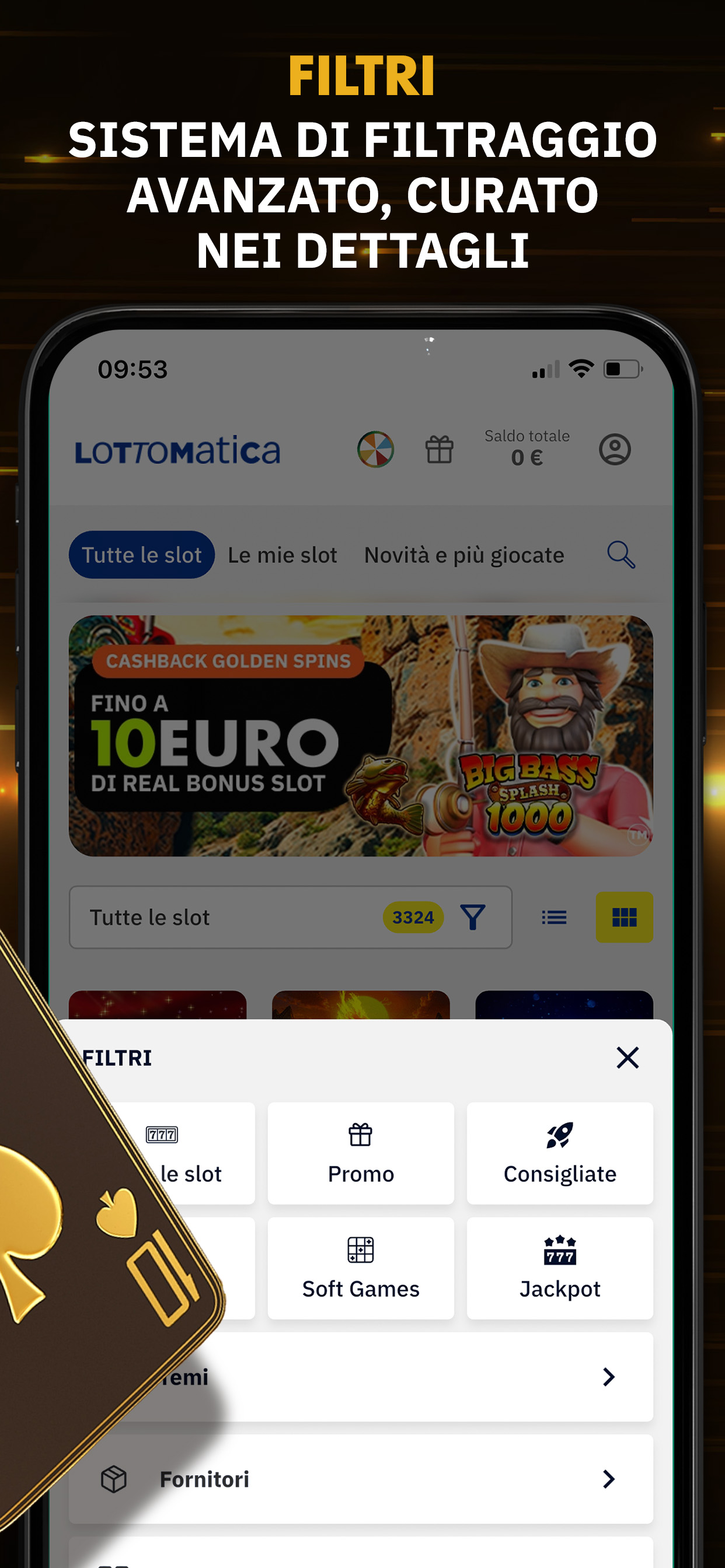Lottomatica Casinò e Slot