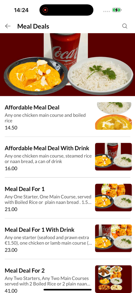 Indigo Indian Restaurant. screenshot 3