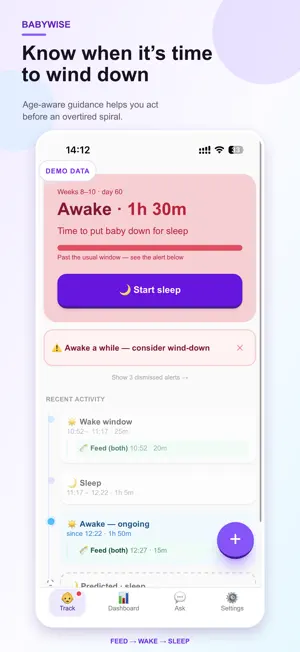 Babywise App: Easy Tracking screenshot 1