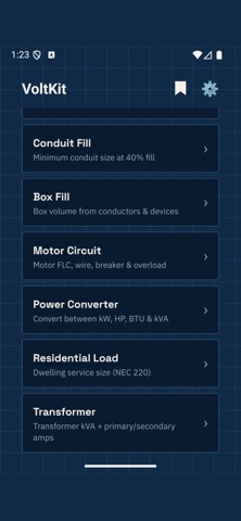 App screenshot