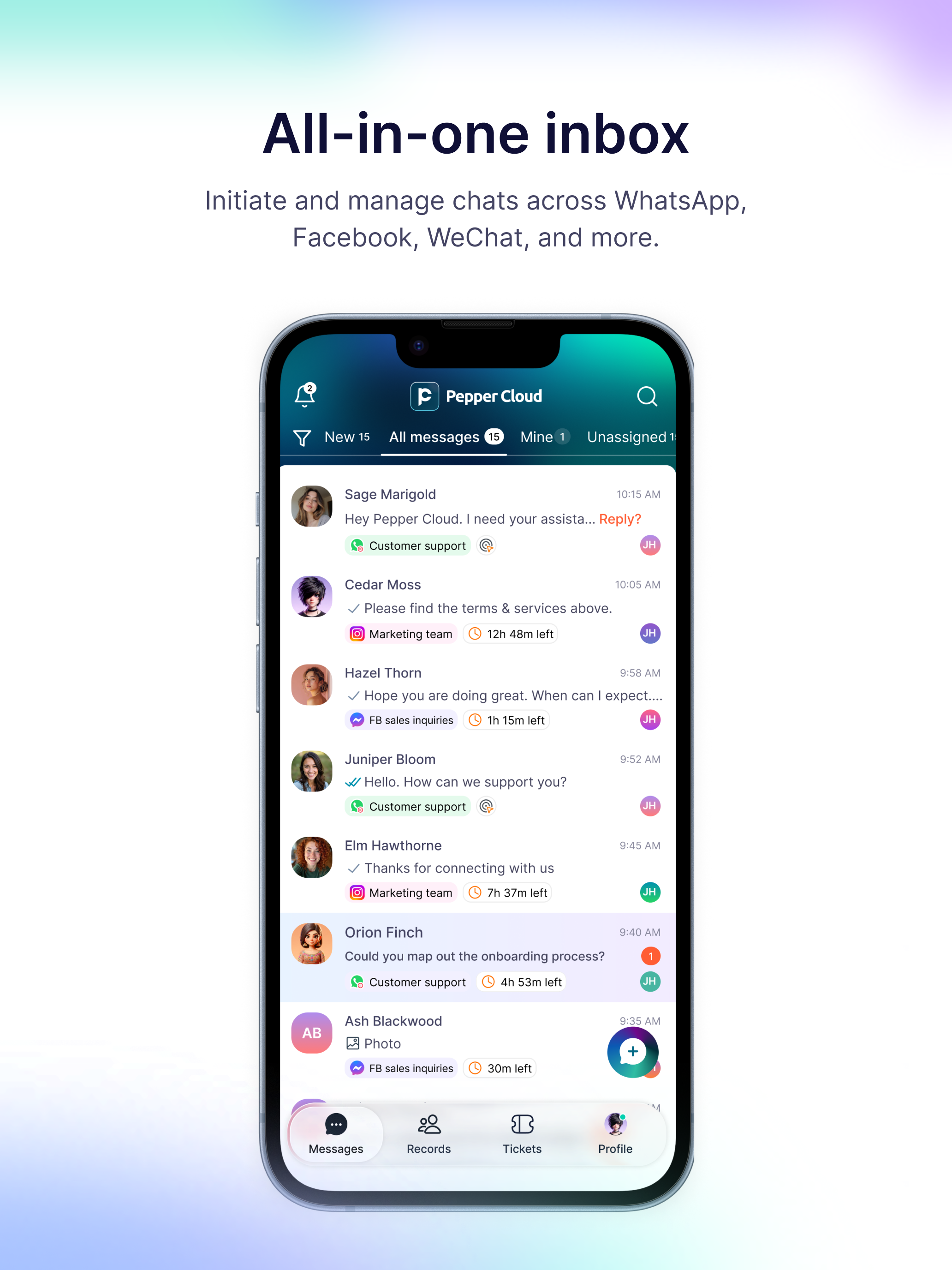 Pepper Cloud Mobile CRM screenshot 8
