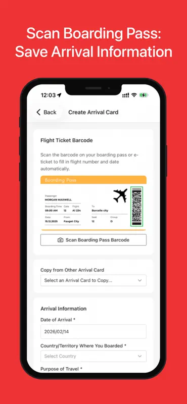 Thai TDAC Arrival Card Helper screenshot 6 of 8