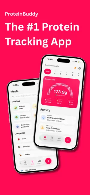 ProteinBuddy: Calorie Tracker screenshot 1