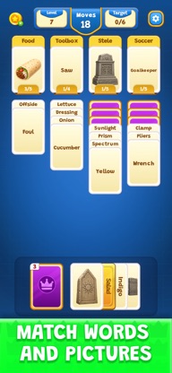 Word Stacks: Card Solitaire screenshot 1