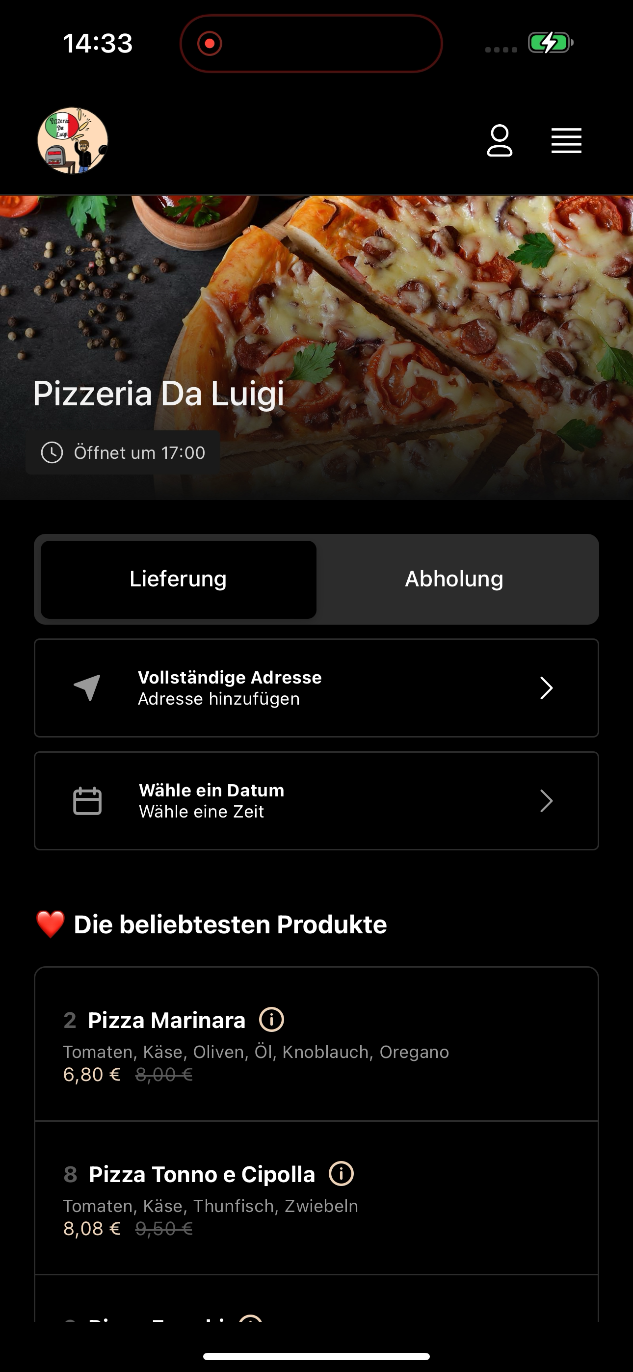Pizzeria Da Luigi DE