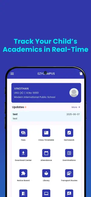 ezyCampus Parent App screenshot 2