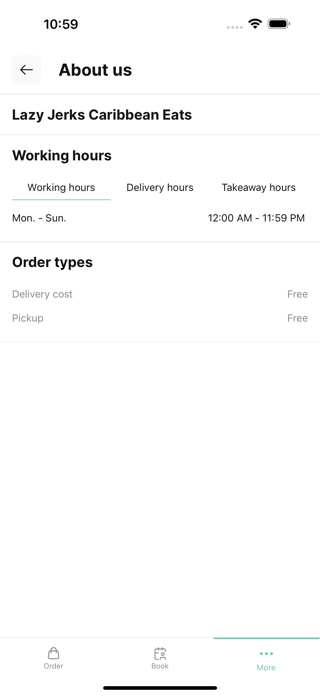 Lazy jerk Caribbean eats Screenshot 2 of 5