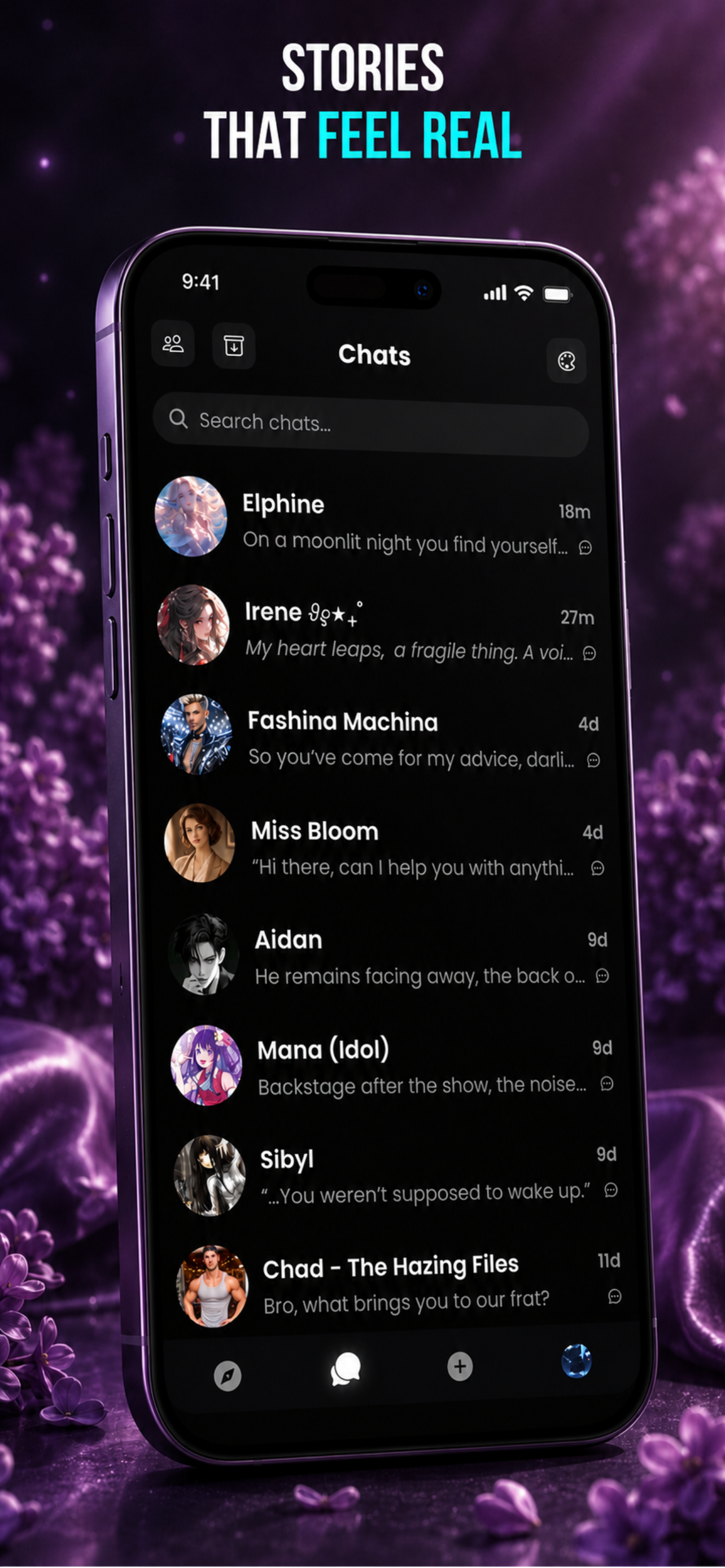 Lilacs: AI Characters screenshot 3