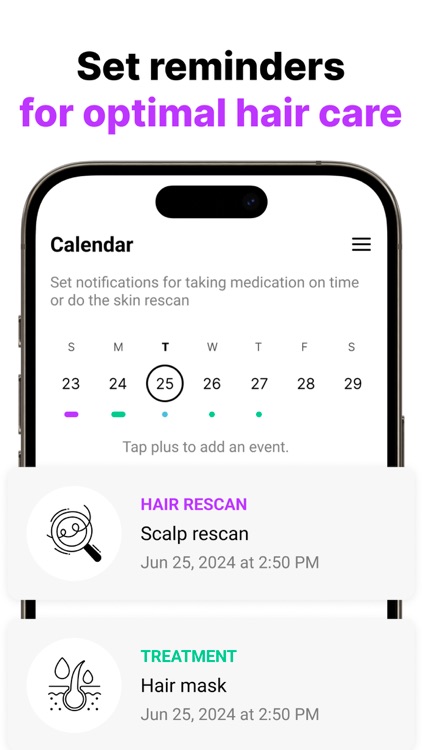 Hair Care app by Thinkabout