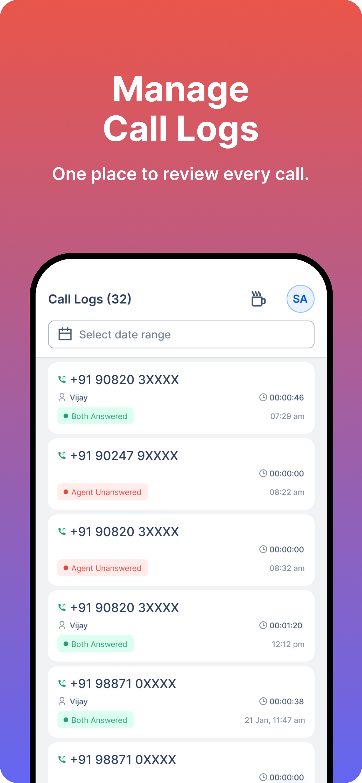 DeepCall Agent screenshot 4
