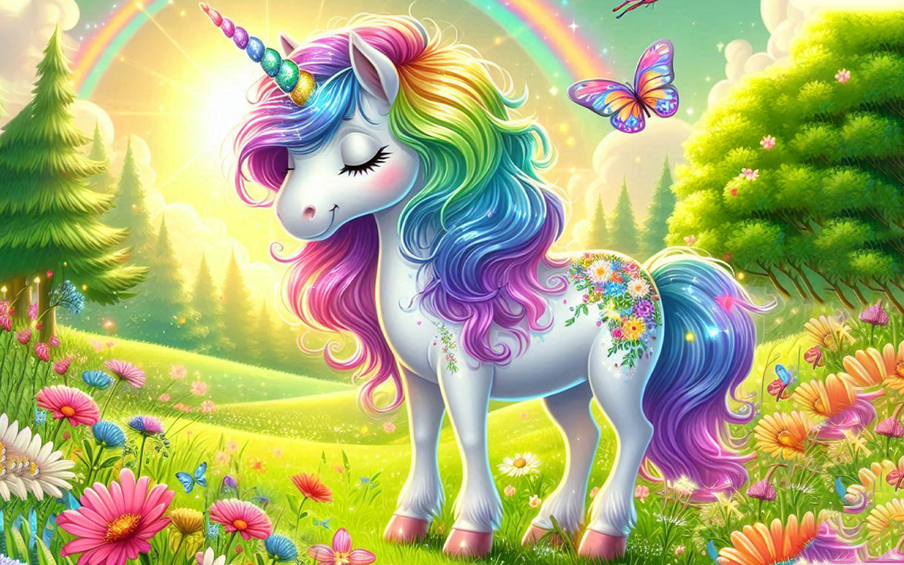 Unicorn Coloring Books - ASMR