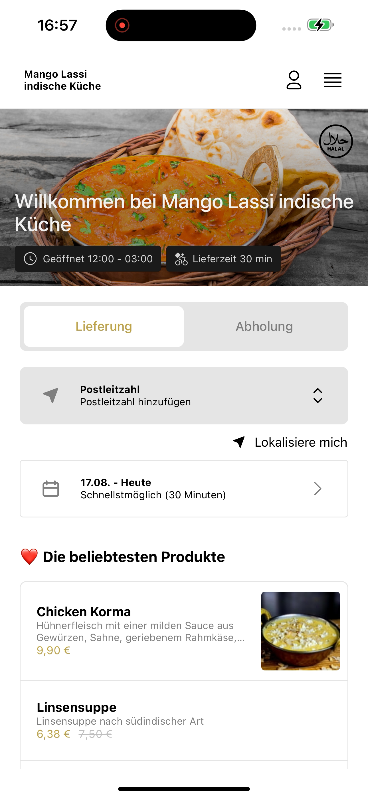 Mango Lassi indische Küche screenshot 5