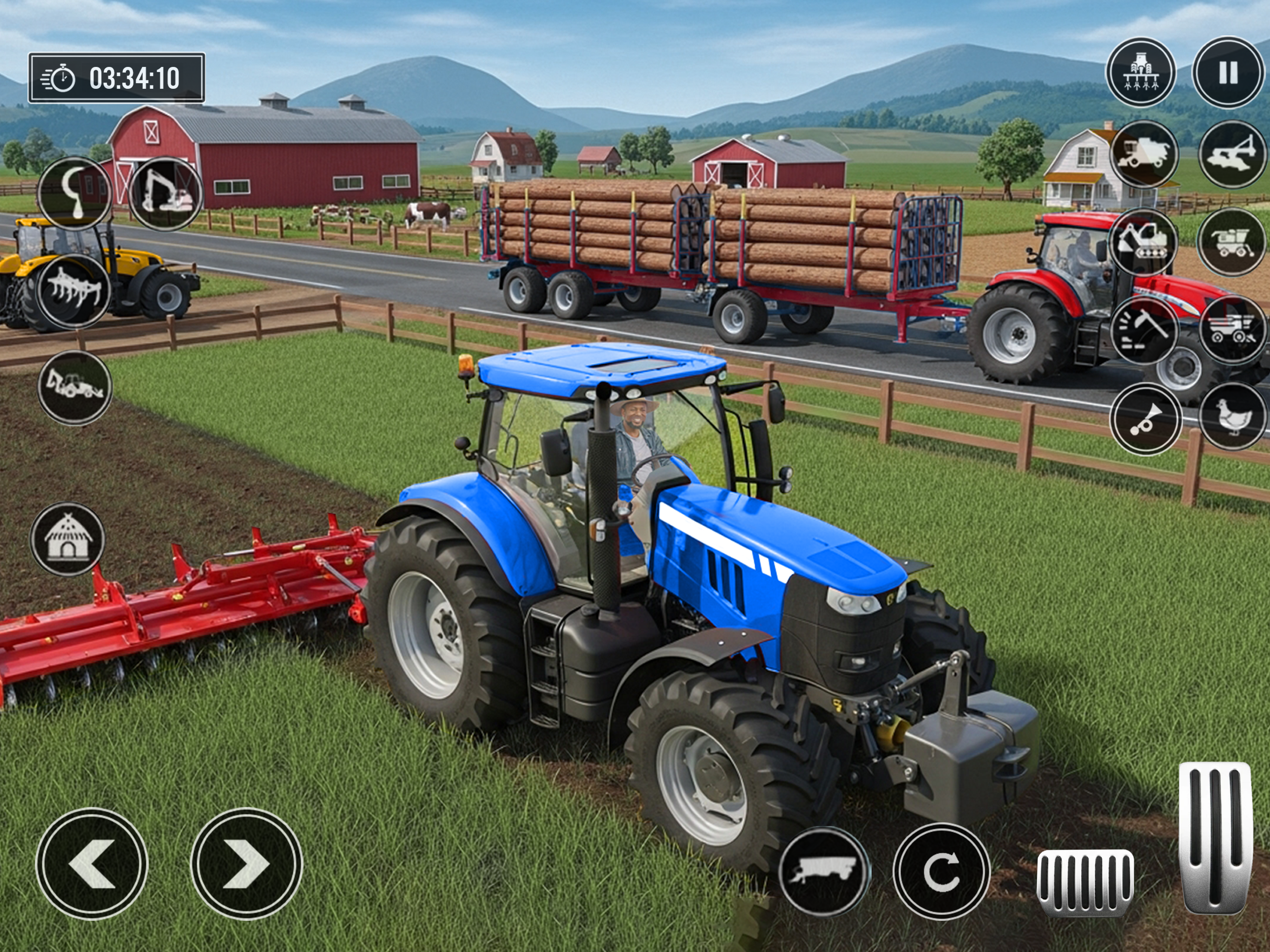 Real Farm Tractor Simulator 3D