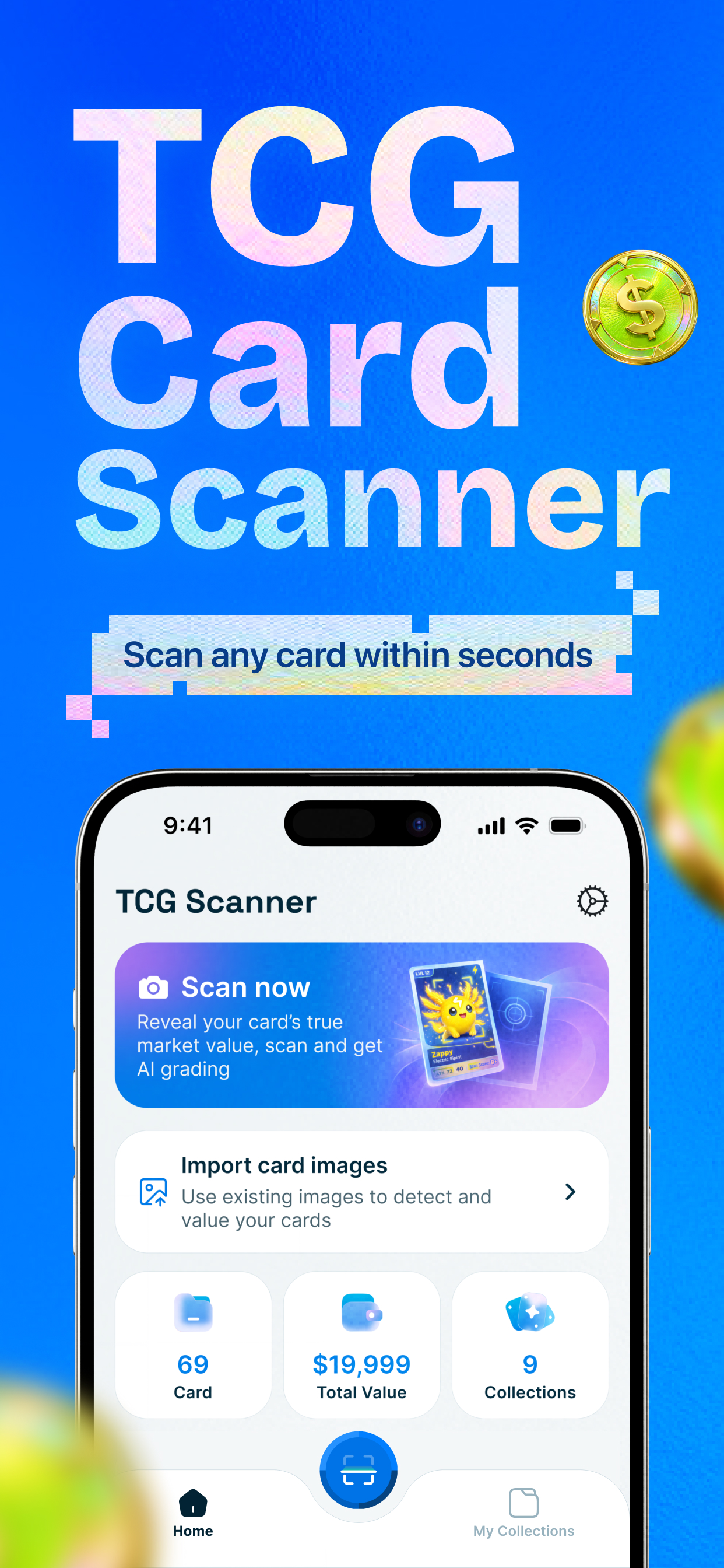 TCG Card Collection Scanner screenshot 1
