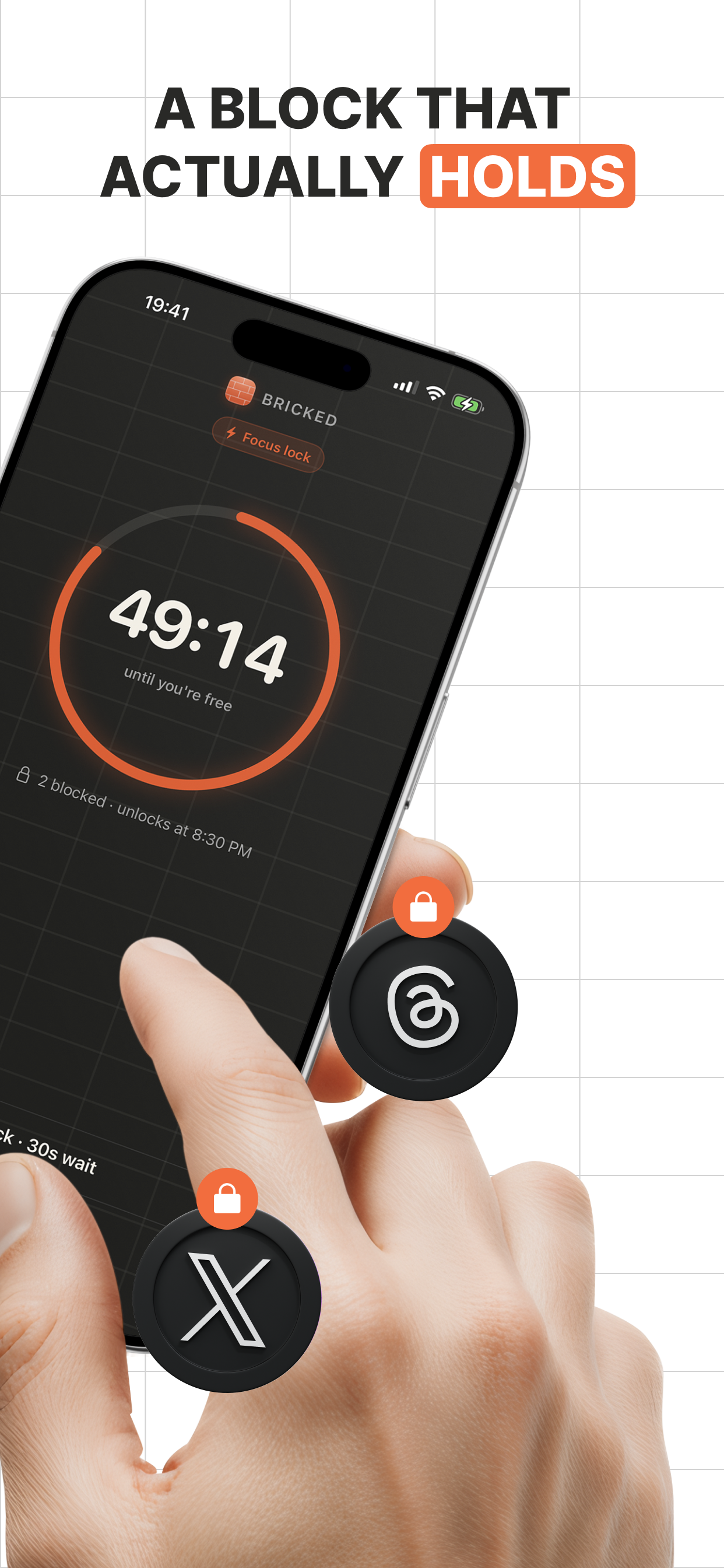 Bricked: App Blocker & Focus screenshot 2