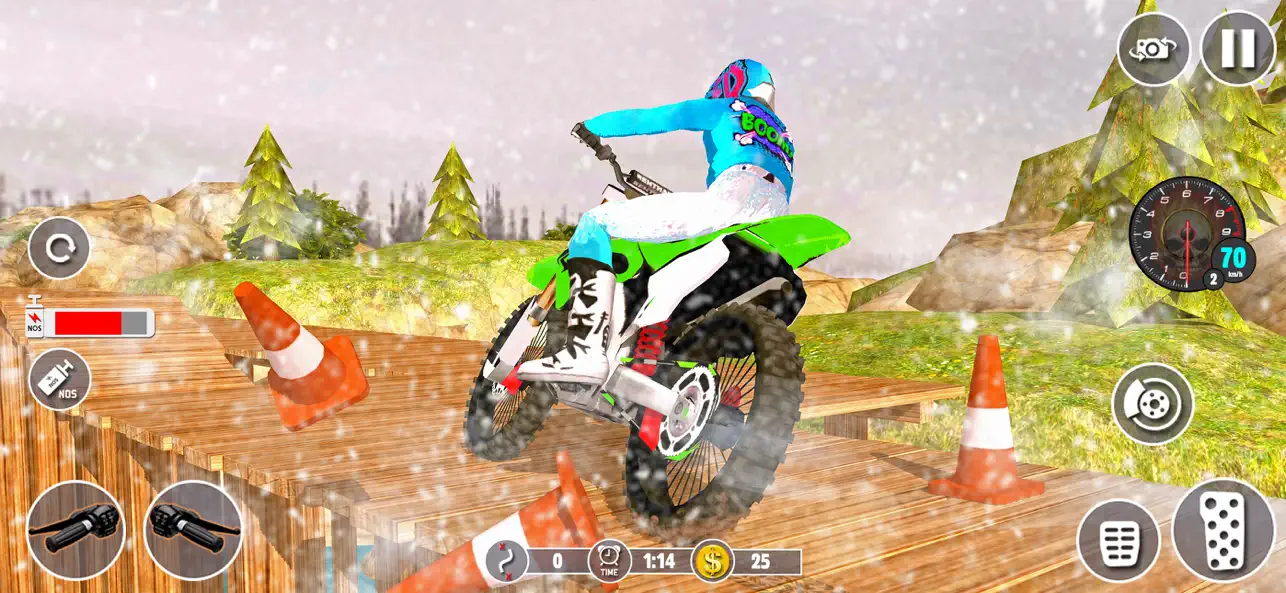 Screenshot #2 pour Pilote de moto tout-terrain