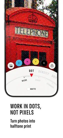 Capture d'écran de Dottre: Halftone Print Lab sur iPhone 1