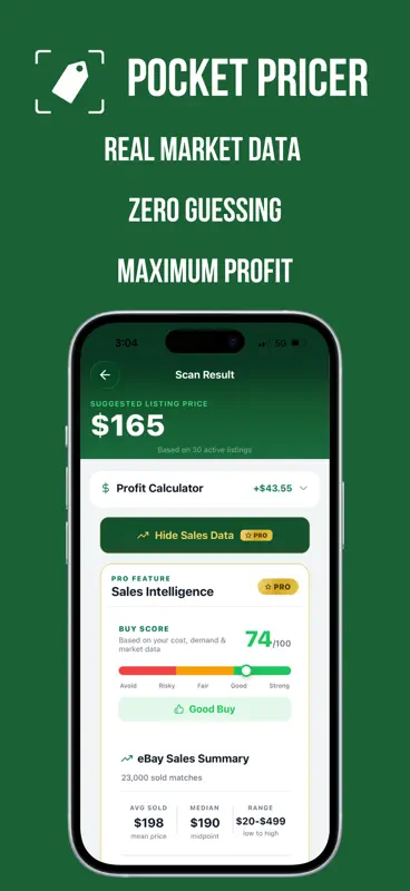 Pocket Pricer - Thrift Scanner screenshot 9 of 9