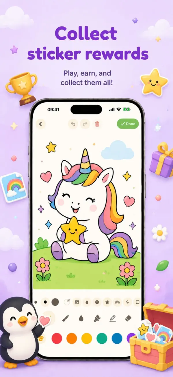 Bloom: Kids Coloring & Draw screenshot