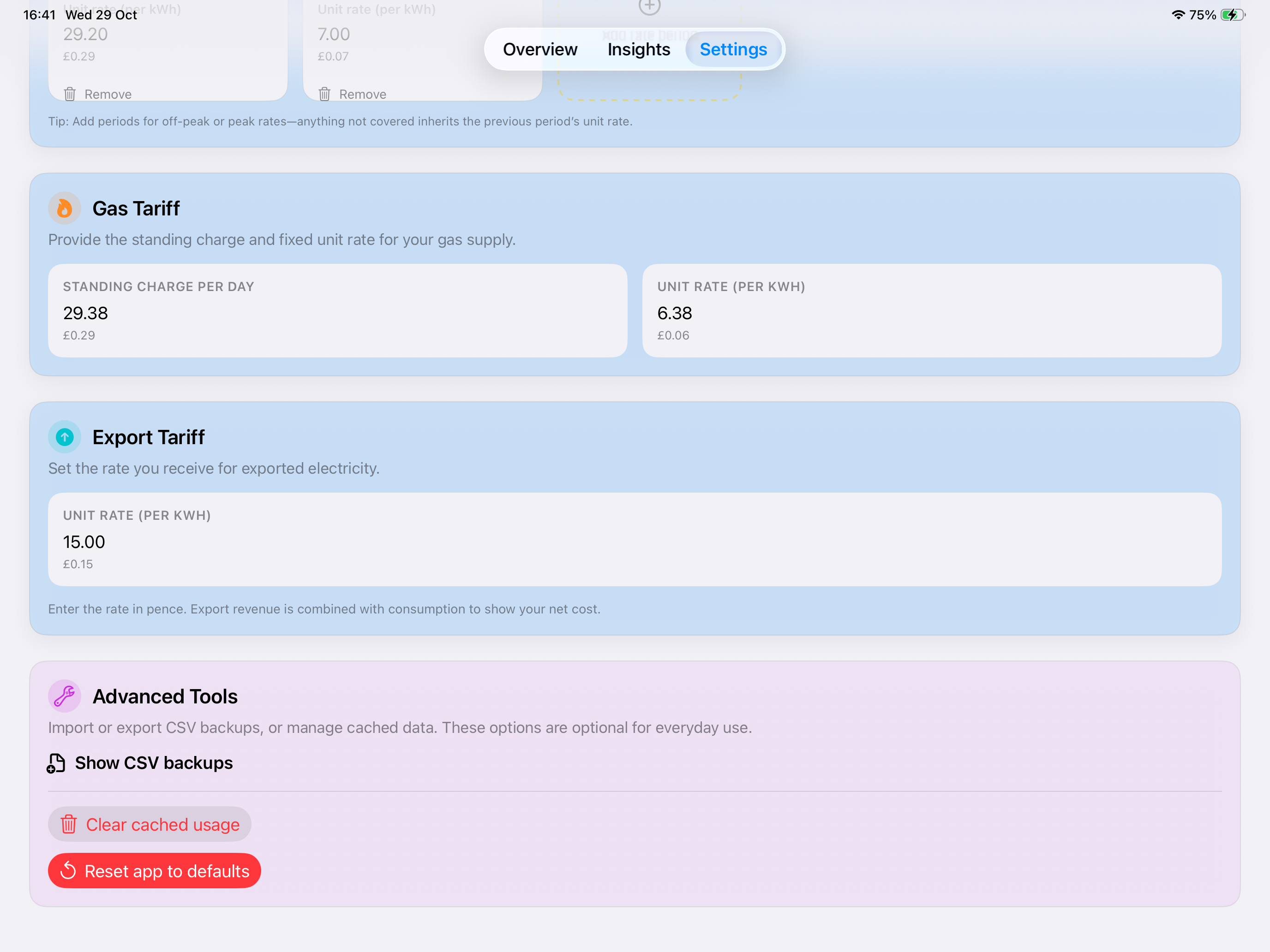 Octopus Usage Insights screenshot 7
