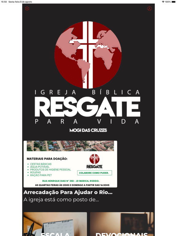 Screenshot #4 pour Igreja Resgate para Vida