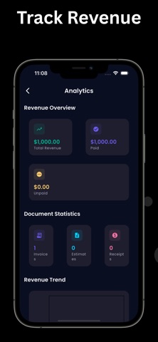 Invoice Maker - Estimate PDF iPhone screenshot