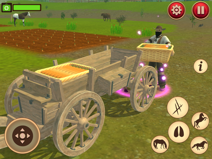 Wild Horse Family Life Game