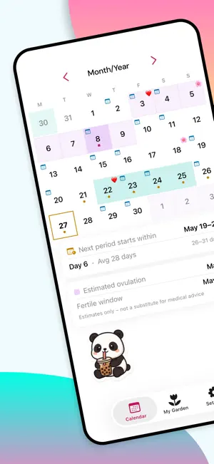Youna - Teen Period Tracker screenshot 2