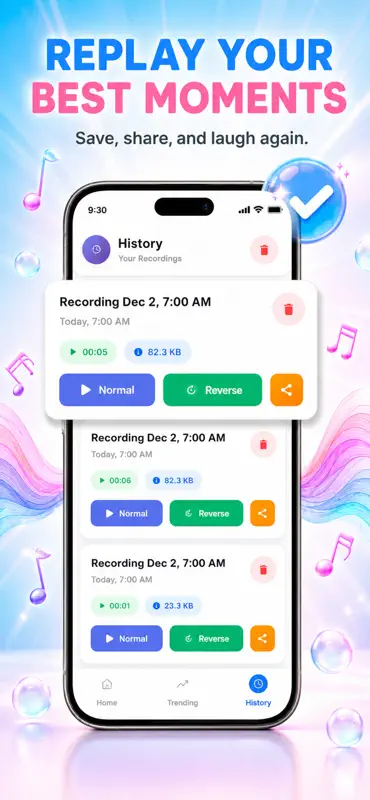 Reverse Voice: AI Changer screenshot 6 of 6