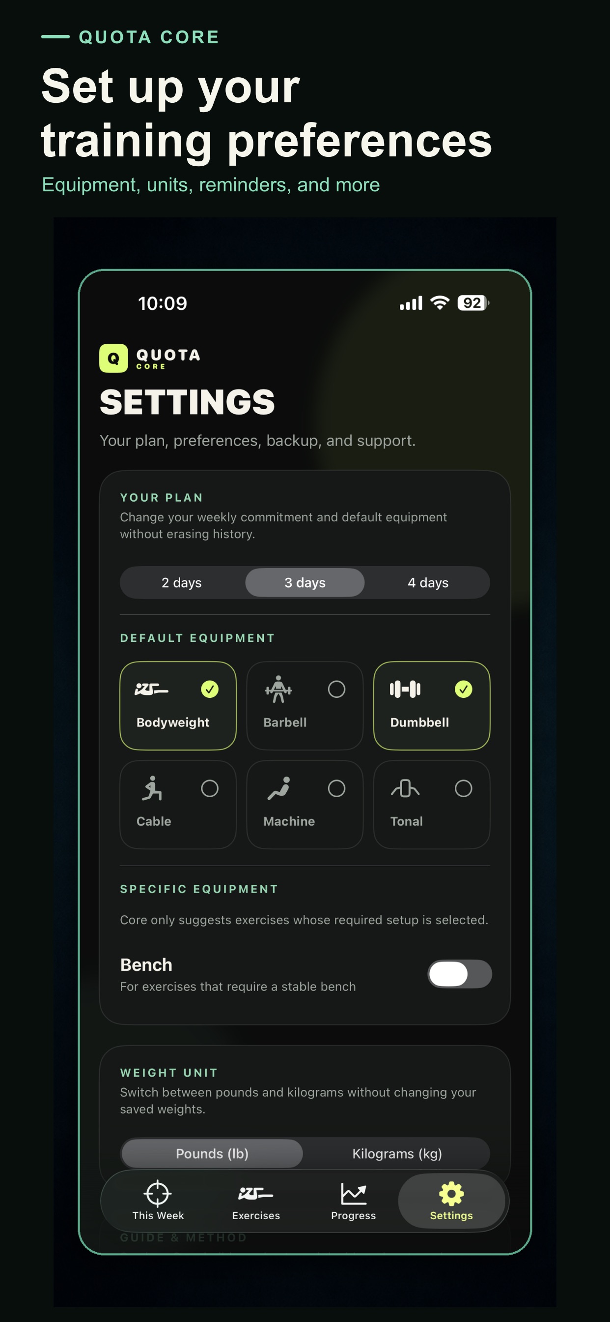 Screenshot 5 of QUOTA CORE: Abs Workouts