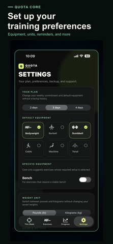 QUOTA CORE: Abs Workouts Screenshot 5 of 5
