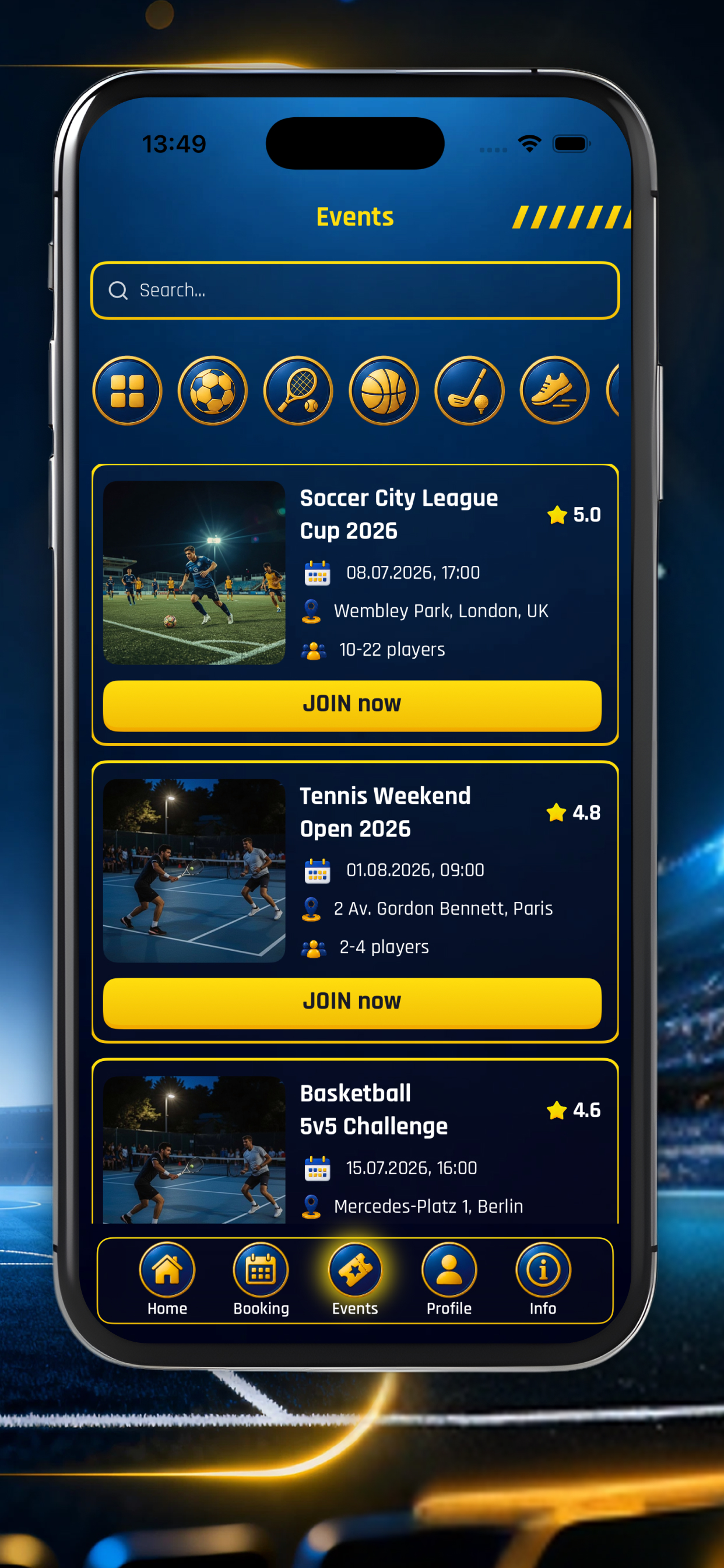 SportNest Football Fields screenshot 4