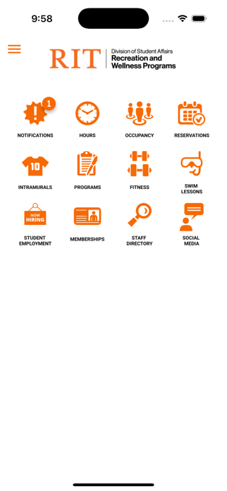 RIT RecWell Screenshot 1 of 6