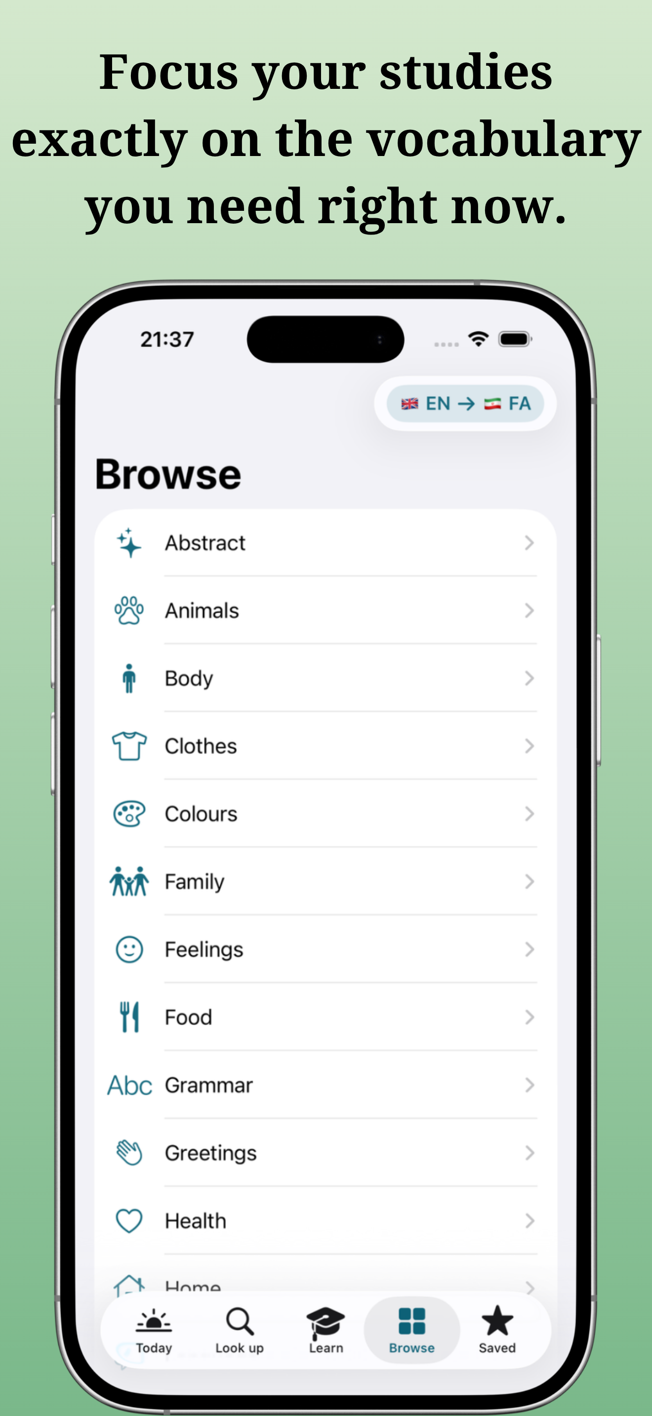 ItFarsi: Farsi Dictionary screenshot 5