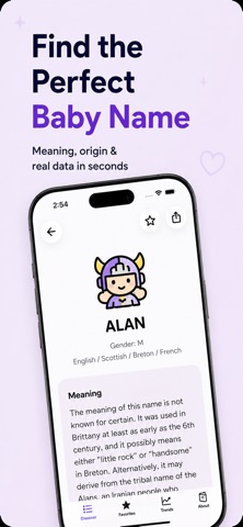 BabyNames: Name Meaning Screenshot 1 of 5