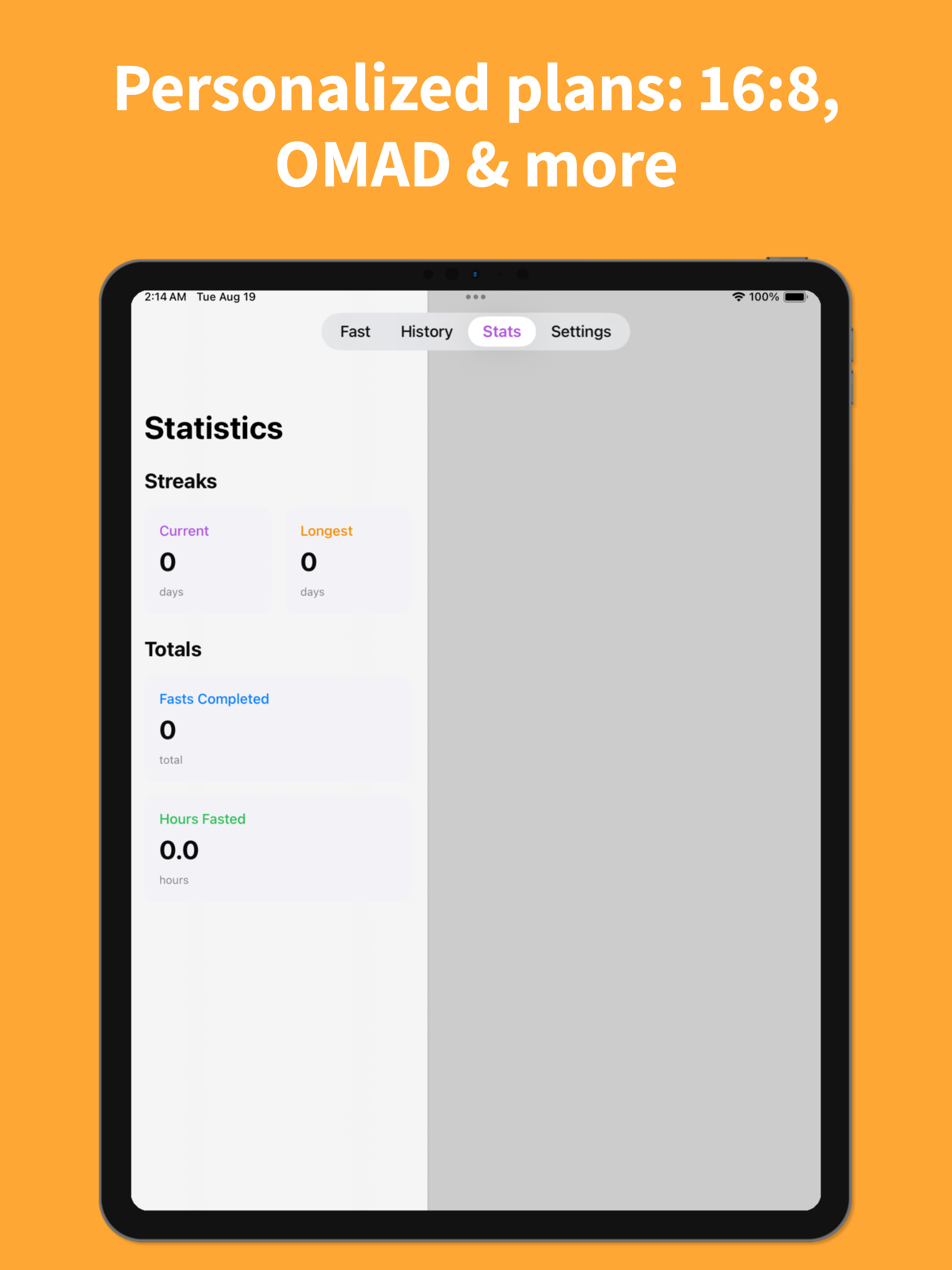 Track fasting for weight loss screenshot 7