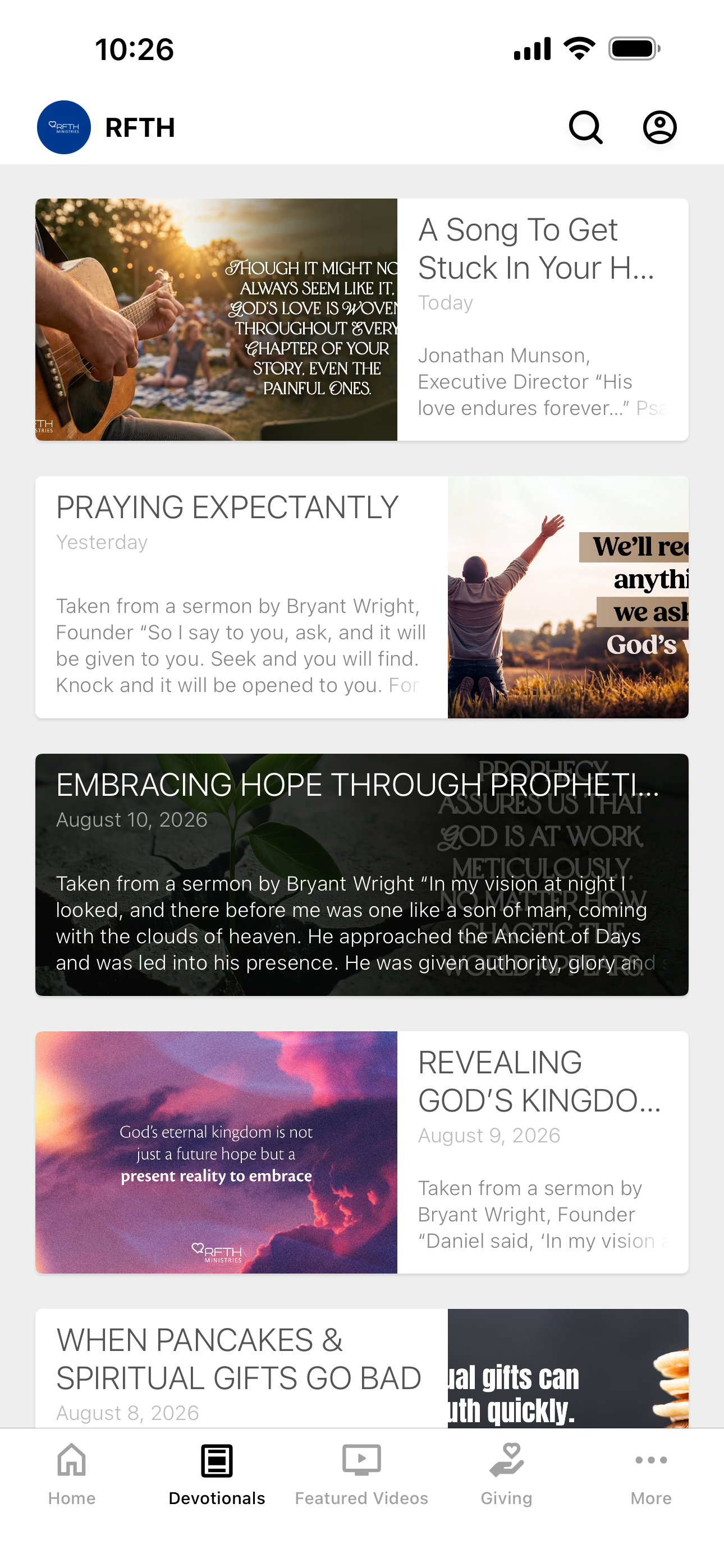 Right From The Heart Ministry screenshot 2