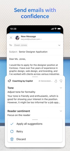 Microsoft Outlook screenshot 5