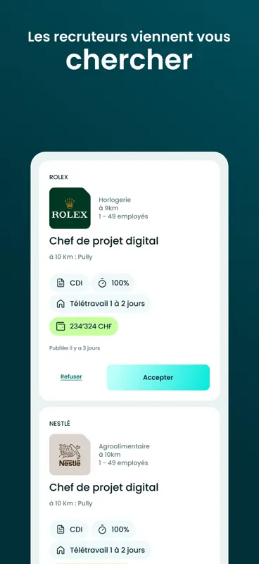 Licorn - Emplois en Suisse screenshot 2 of 8