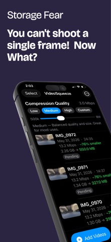 Bulk Video Compressor: Resize Screenshot 1 of 4