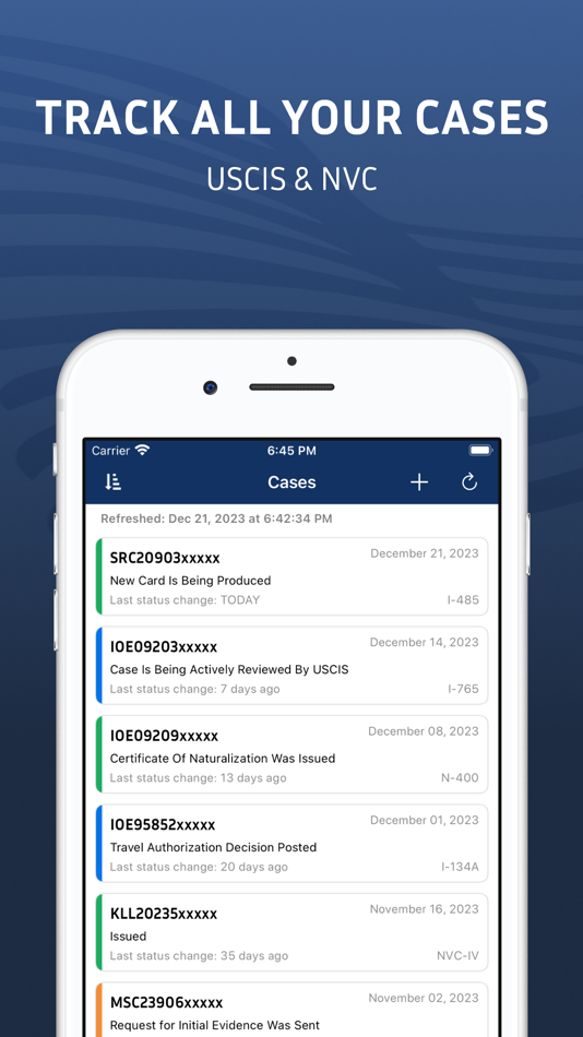 #2. Case Tracker for USCIS & NVC (iOS) بواسطة: ImmiVision, LLC