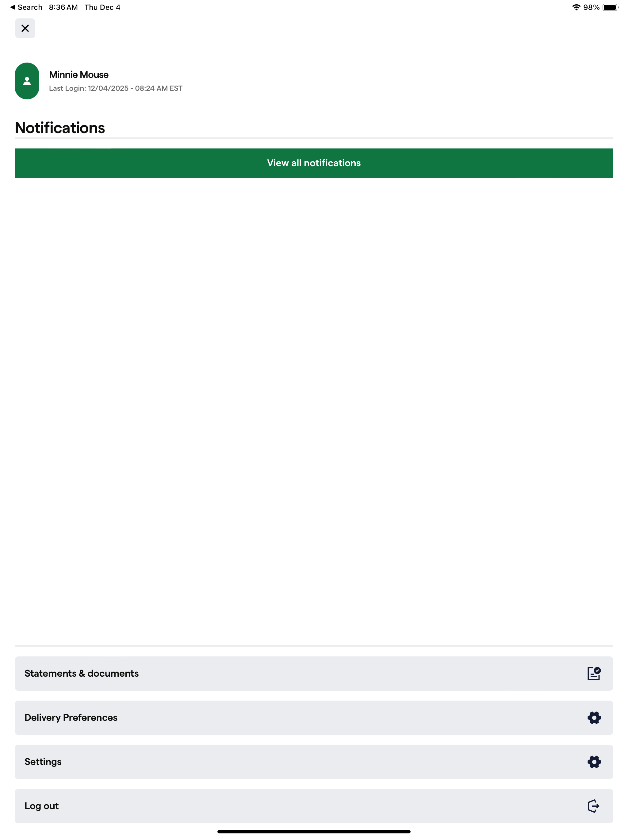 Bank of Erath screenshot 11