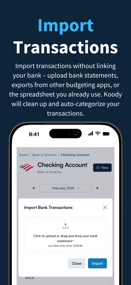 Koody - Budget & Bill Tracker screenshot 5