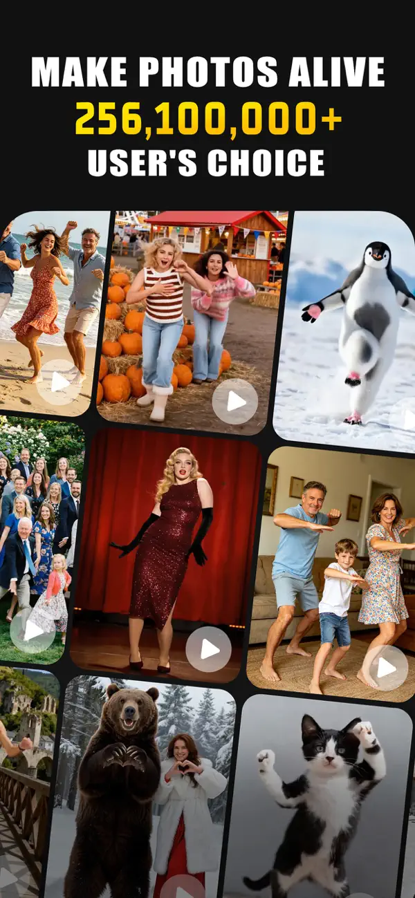 Screenshot #1 pour Animator - AI photo dance