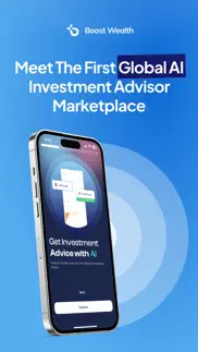boost wealth iphone screenshot 1