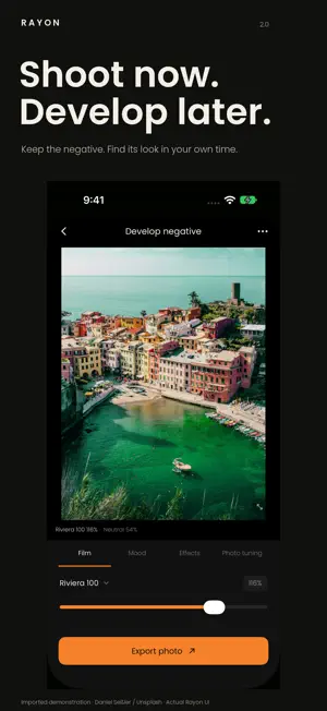 Rayon: Film Camera & Presets screenshot 2