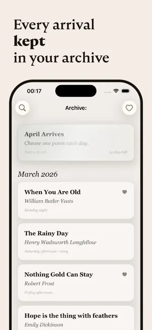 Sometimes: A Poem Arrives screenshot 2